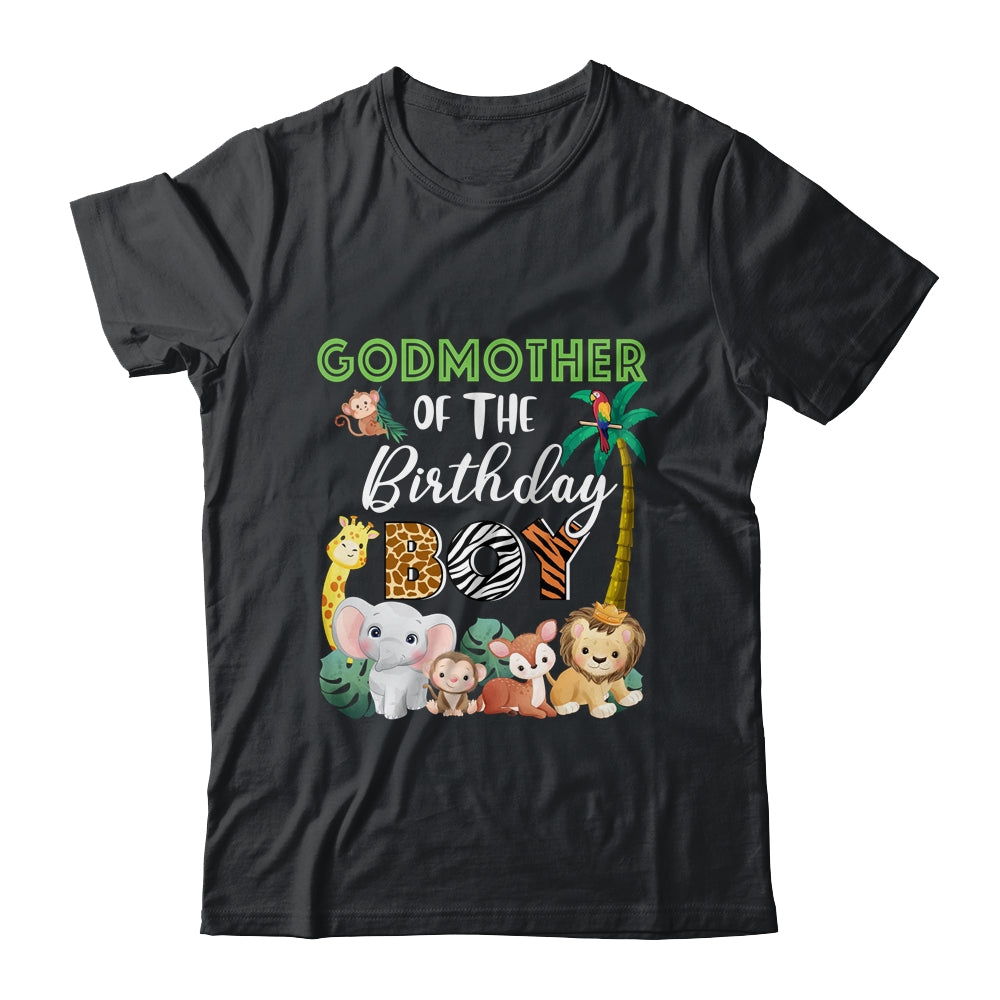 Godmother Of The Birthday Boy Wild Zoo Theme Safari Party Shirt & Hoodie | siriusteestore