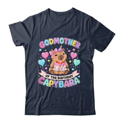 Godmother Of The Birthday Capybara Birthday Girl Family Shirt & Hoodie | siriusteestore