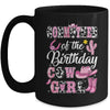 Godmother Of The Birthday Cow Girl Western Cowgirl 1st Birthday Mug | siriusteestore