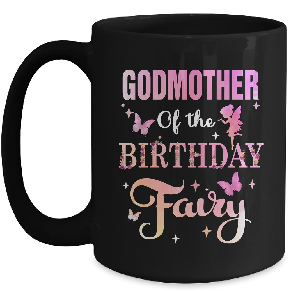 Godmother Of The Birthday Fairy Princess Girl Party Mug | siriusteestore