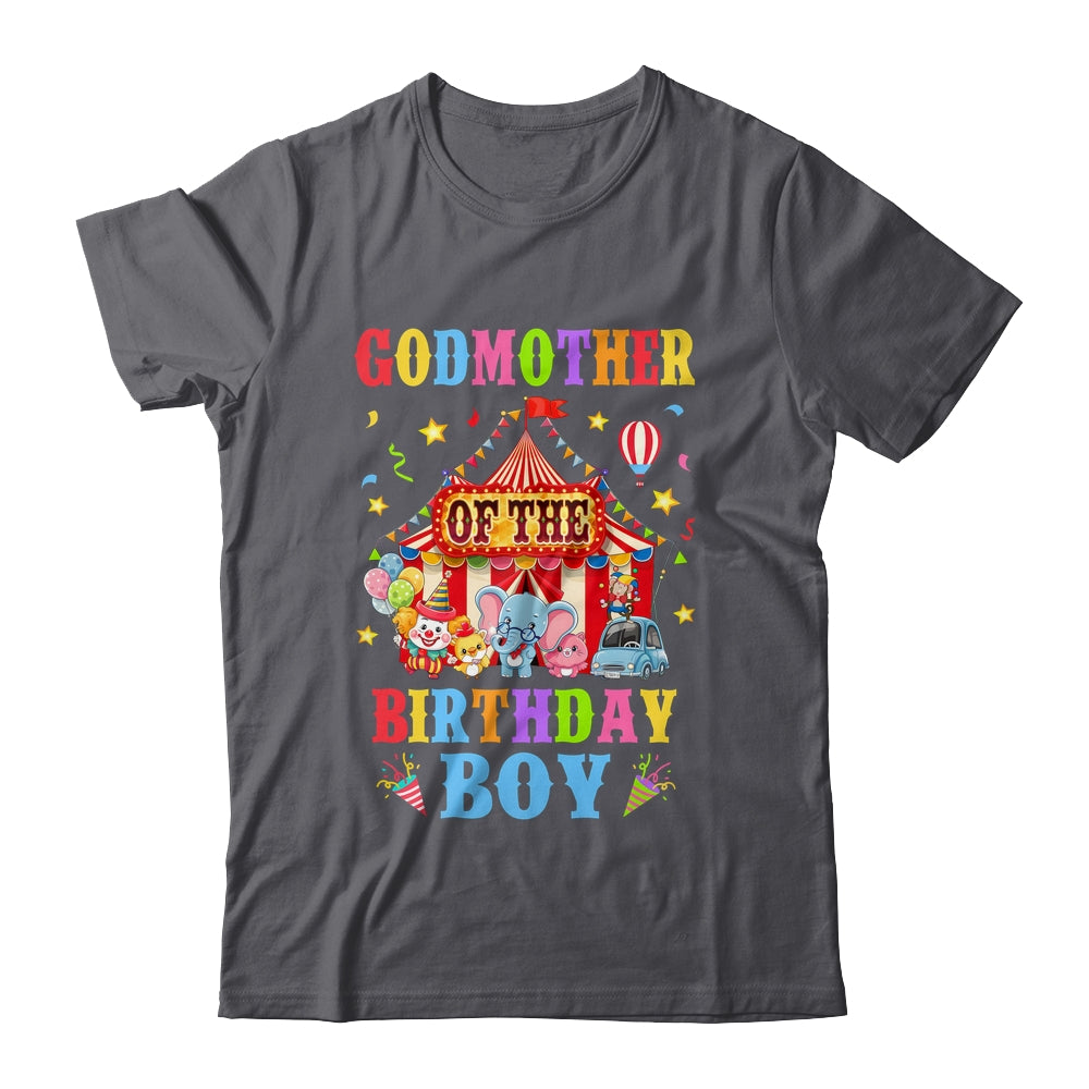 Godmother Of The Birthday For Boy Circus Carnival Theme Party Shirt & Hoodie | siriusteestore