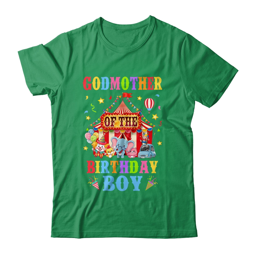 Godmother Of The Birthday For Boy Circus Carnival Theme Party Shirt & Hoodie | siriusteestore