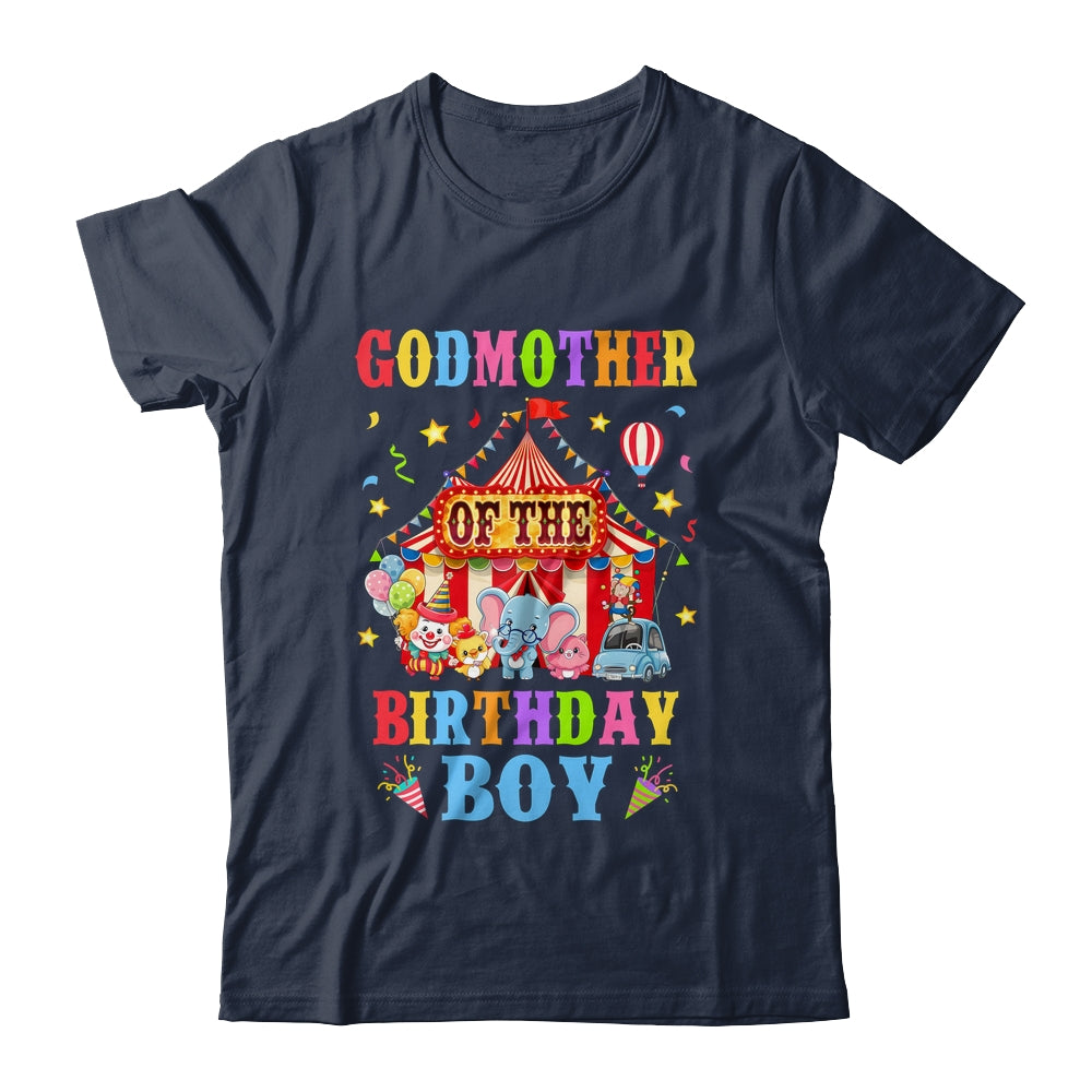 Godmother Of The Birthday For Boy Circus Carnival Theme Party Shirt & Hoodie | siriusteestore