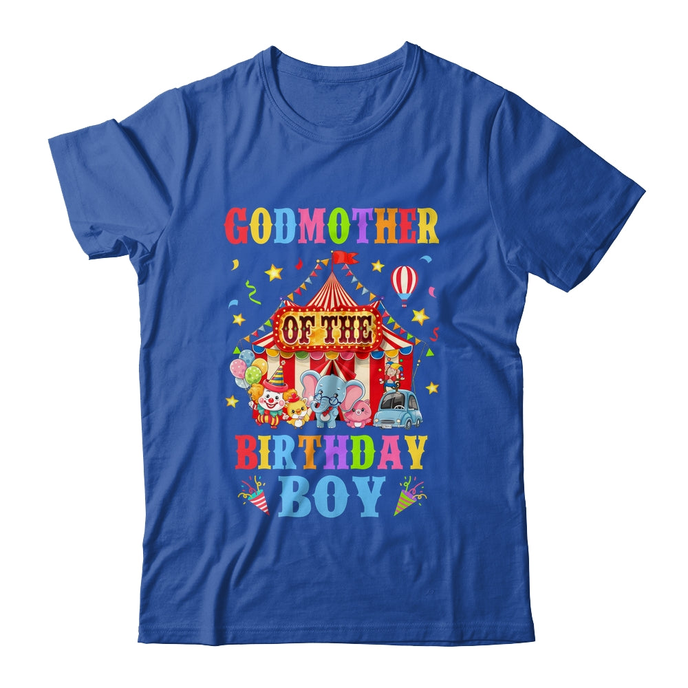 Godmother Of The Birthday For Boy Circus Carnival Theme Party Shirt & Hoodie | siriusteestore