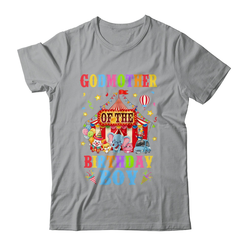 Godmother Of The Birthday For Boy Circus Carnival Theme Party Shirt & Hoodie | siriusteestore