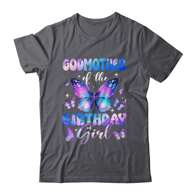 Godmother Of The Birthday Girl Butterfly Family Matching Shirt & Hoodie | siriusteestore