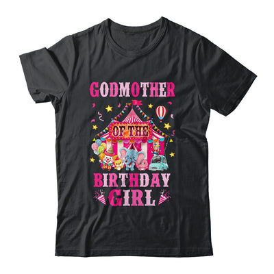 Godmother Of The Birthday Girl Circus Carnival Family Party Shirt & Hoodie | siriusteestore