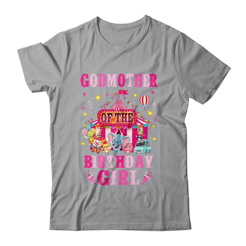 Godmother Of The Birthday Girl Circus Carnival Family Party Shirt & Hoodie | siriusteestore
