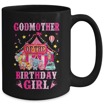 Godmother Of The Birthday Girl Circus Carnival Family Party Mug | siriusteestore