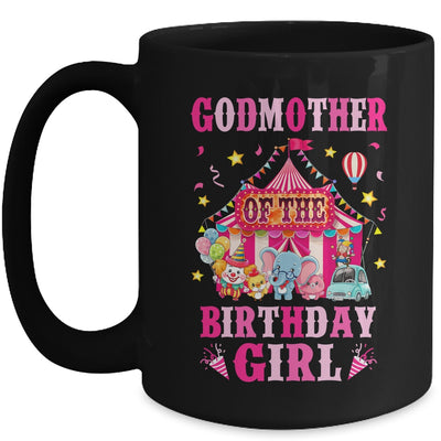 Godmother Of The Birthday Girl Circus Carnival Family Party Mug | siriusteestore