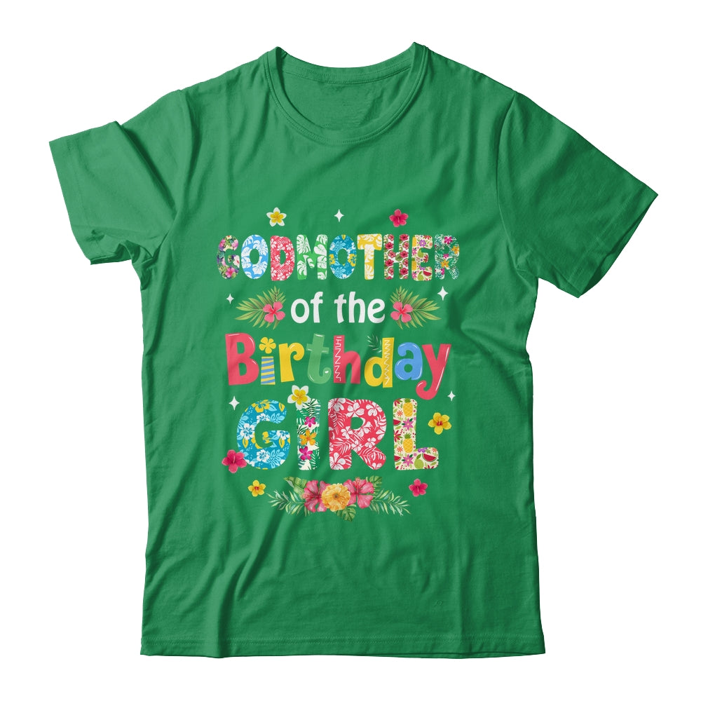 Godmother Of The Birthday Girl Hawaii Family Party Decor Shirt & Hoodie | siriusteestore