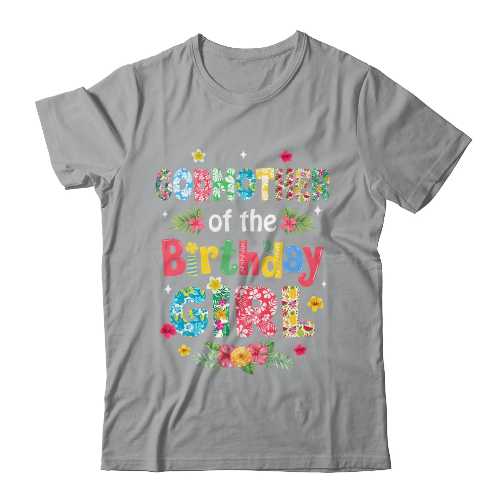 Godmother Of The Birthday Girl Hawaii Family Party Decor Shirt & Hoodie | siriusteestore