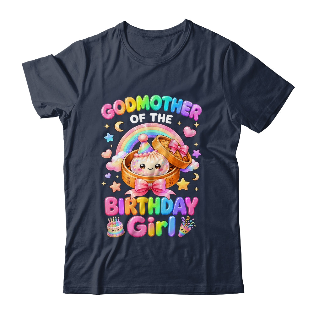 Godmother Of The Birthday Girl Kawaii Dumpling Squishy Family Shirt & Hoodie | siriusteestore