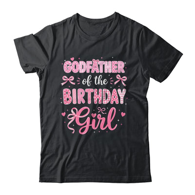 Godmother Of The Birthday Girl Matching Pink Coquette Bow Shirt & Hoodie | siriusteestore