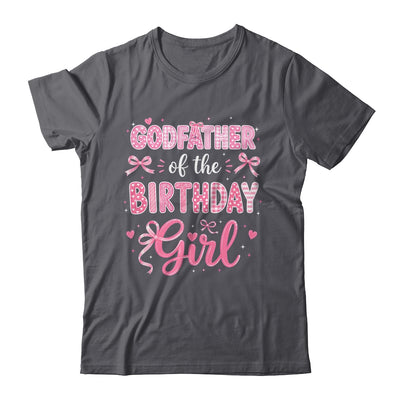 Godmother Of The Birthday Girl Matching Pink Coquette Bow Shirt & Hoodie | siriusteestore
