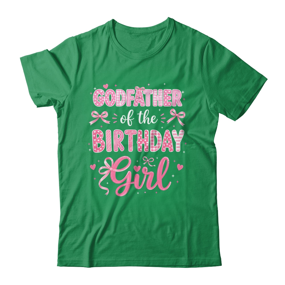 Godmother Of The Birthday Girl Matching Pink Coquette Bow Shirt & Hoodie | siriusteestore