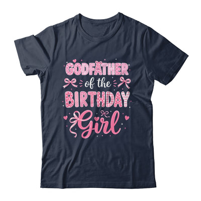 Godmother Of The Birthday Girl Matching Pink Coquette Bow Shirt & Hoodie | siriusteestore