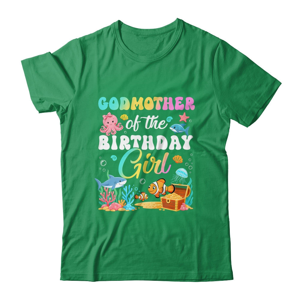 Godmother Of The Birthday Girl Sea Fish Ocean Aquarium Shirt & Hoodie | siriusteestore