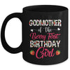 Godmother Of The Birthday Girl Strawberry Berry 1st Birthday Girl Mug | siriusteestore