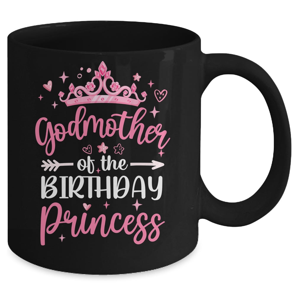 Godmother Of The Birthday Princess Birthday Girl Kid Family Mug | siriusteestore