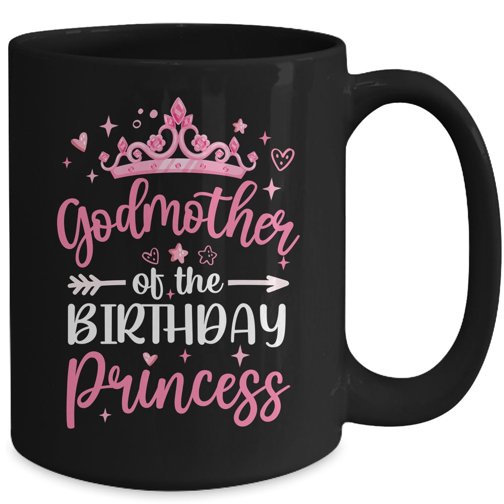 Godmother Of The Birthday Princess Birthday Girl Kid Family Mug | siriusteestore