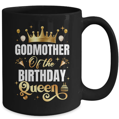 Godmother Of The Birthday Queen Funny Matching Birthday Party Mug | siriusteestore