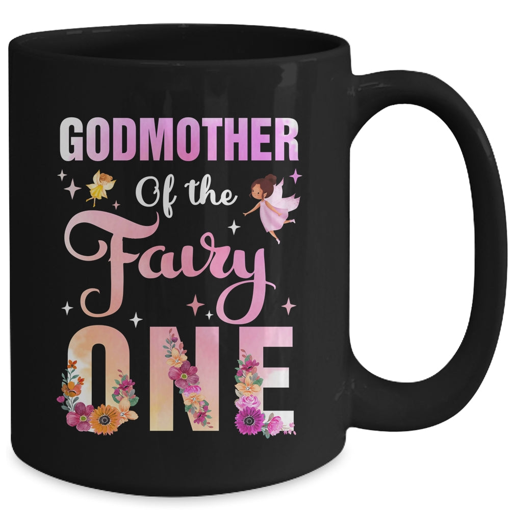 Godmother Of The Fairy One 1st Birthday Girl Party Decoration Mug | siriusteestore