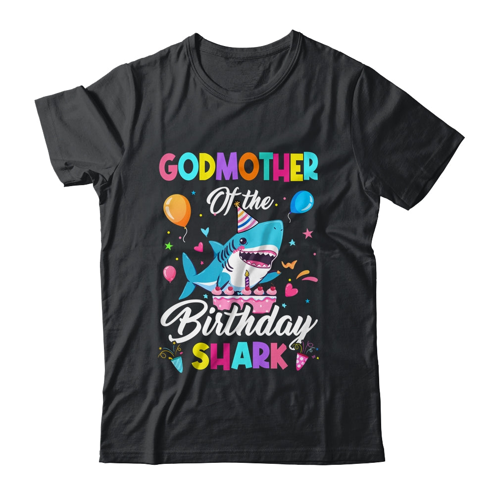 Godmother Of The Shark Birthday Boy Girl Party Family Group Shirt & Hoodie | siriusteestore
