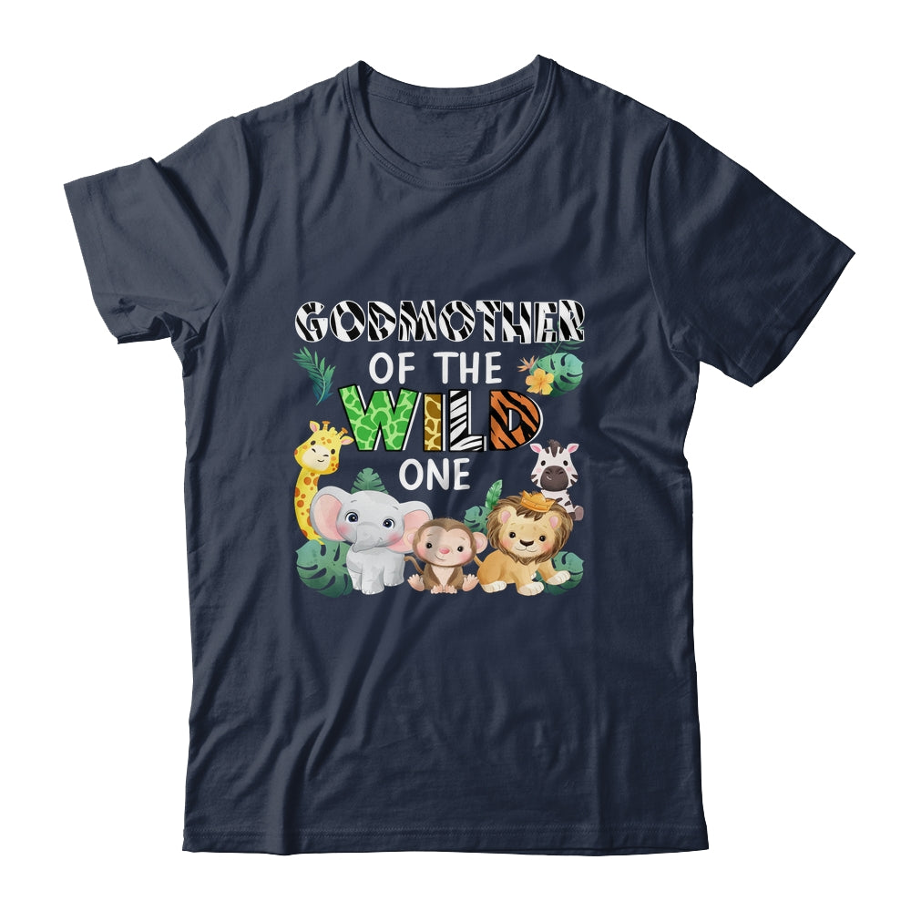 Godmother Of The Wild One Zoo Theme Birthday Safari Animal Shirt & Hoodie | siriusteestore