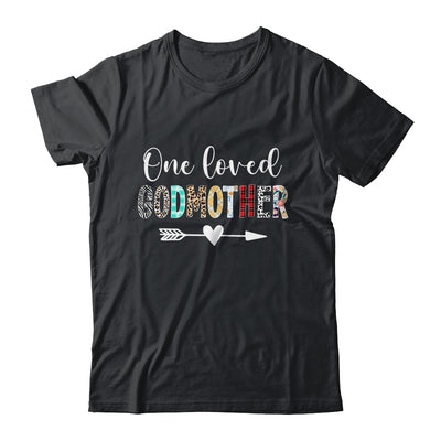 Godmother Women Cute Design One Loved Godmother Mother's Day Shirt & Tank Top | siriusteestore
