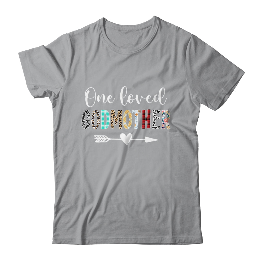Godmother Women Cute Design One Loved Godmother Mother's Day Shirt & Tank Top | siriusteestore