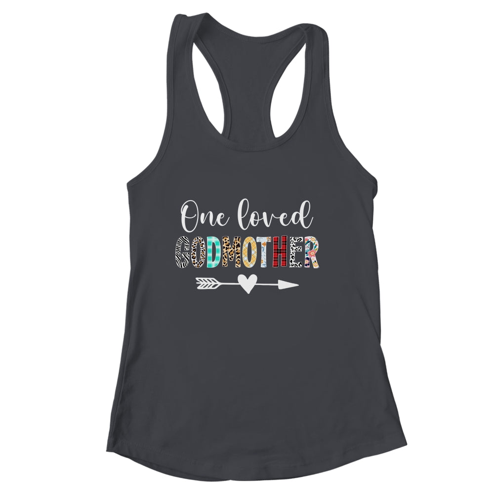 Godmother Women Cute Design One Loved Godmother Mother's Day Shirt & Tank Top | siriusteestore