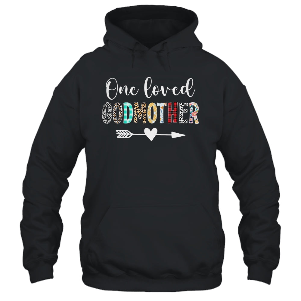 Godmother Women Cute Design One Loved Godmother Mother's Day Shirt & Tank Top | siriusteestore