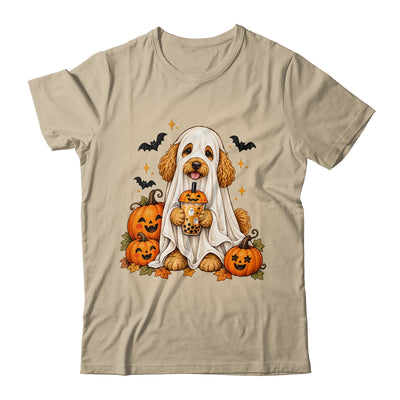 Goldendoodle Ghost and Cute Halloween Dog Humor Shirt & Sweatshirt | siriusteestore