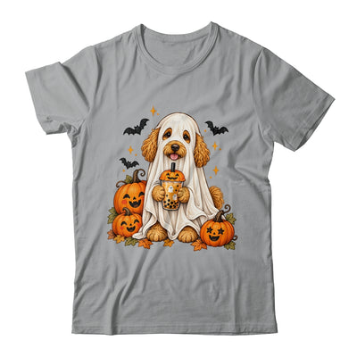 Goldendoodle Ghost and Cute Halloween Dog Humor Shirt & Sweatshirt | siriusteestore