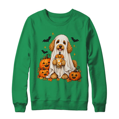 Goldendoodle Ghost and Cute Halloween Dog Humor Shirt & Sweatshirt | siriusteestore