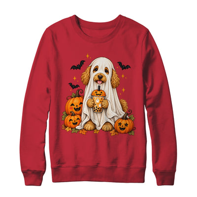 Goldendoodle Ghost and Cute Halloween Dog Humor Shirt & Sweatshirt | siriusteestore