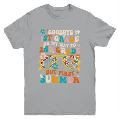 Goodbye 1st Grade Graduation To 2nd Grade Hello Summer Kids Youth Shirt | siriusteestore