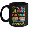 Goodbye 1st Grade Graduation To 2nd Grade Hello Summer Mug | siriusteestore