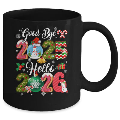 Goodbye 2026 Hello 2026 Happy New Year's Eve Christmas Xmas Mug | siriusteestore