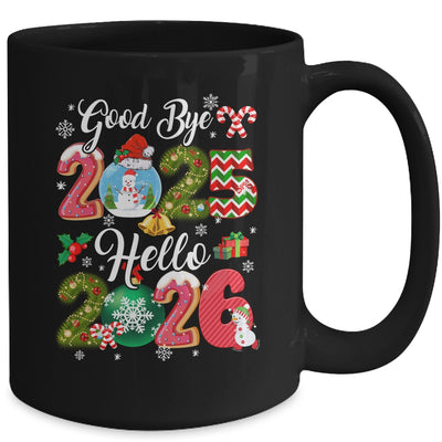Goodbye 2026 Hello 2026 Happy New Year's Eve Christmas Xmas Mug | siriusteestore