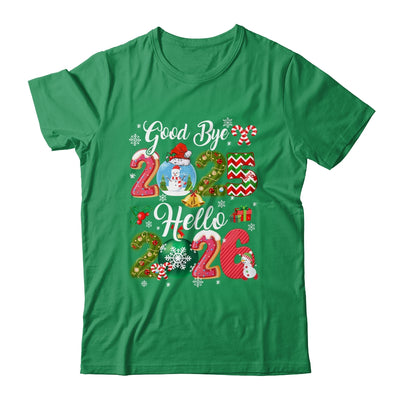 Goodbye 2026 Hello 2026 Happy New Year's Eve Christmas Xmas Shirt & Hoodie | siriusteestore