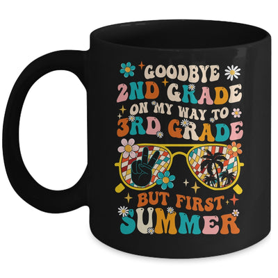 Goodbye 2nd Grade Graduation To 3rd Grade Hello Summer Kids Mug | siriusteestore