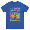 Goodbye 2nd Grade Graduation To 3rd Grade Hello Summer Youth Shirt | siriusteestore