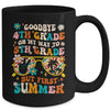 Goodbye 4th Grade Graduation To 5th Grade Hello Summer Kids Mug | siriusteestore