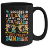 Goodbye 6th Grade Graduation To 7th Grade Hello Summer Kids Mug | siriusteestore