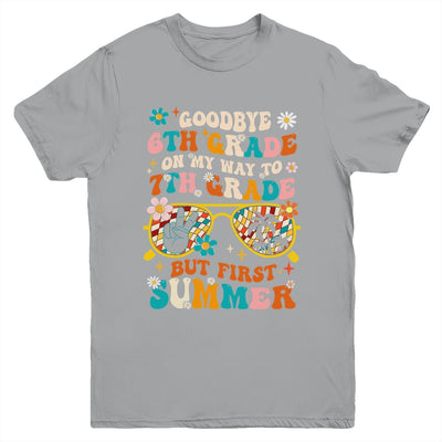 Goodbye 6th Grade Graduation To 7th Grade Hello Summer Kids Youth Shirt | siriusteestore