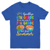 Goodbye 6th Grade Graduation To 7th Grade Hello Summer Youth Shirt | siriusteestore