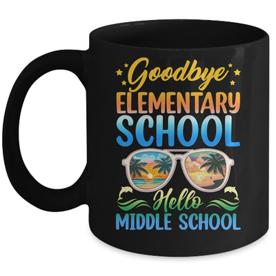 Goodbye Elementary School On My Way To Middle School 2024 Mug | siriusteestore