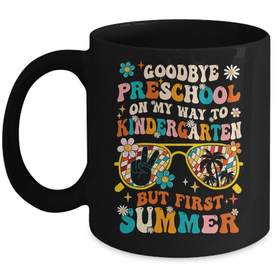 Goodbye Preschool Graduation To Kindergarten Summer Kids Mug | siriusteestore